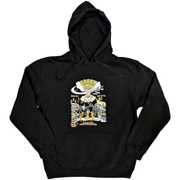 Green Day (Dookie) 1994 Tour Pullover Hoodie SIZE - XL