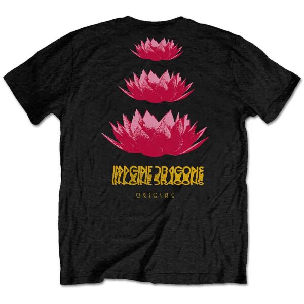 Imagine Dragons Triangle Logo Back Print T-Shirt SIZE - S - Image 2