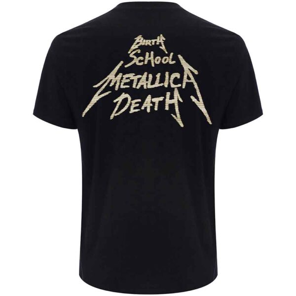 Metallica Birth Death Crossed Arms Back Print T-Shirt SIZE - M - Image 2