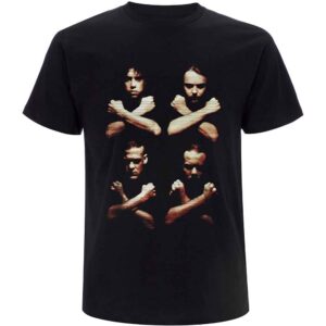 Metallica Birth Death Crossed Arms Back Print T-Shirt SIZE - M