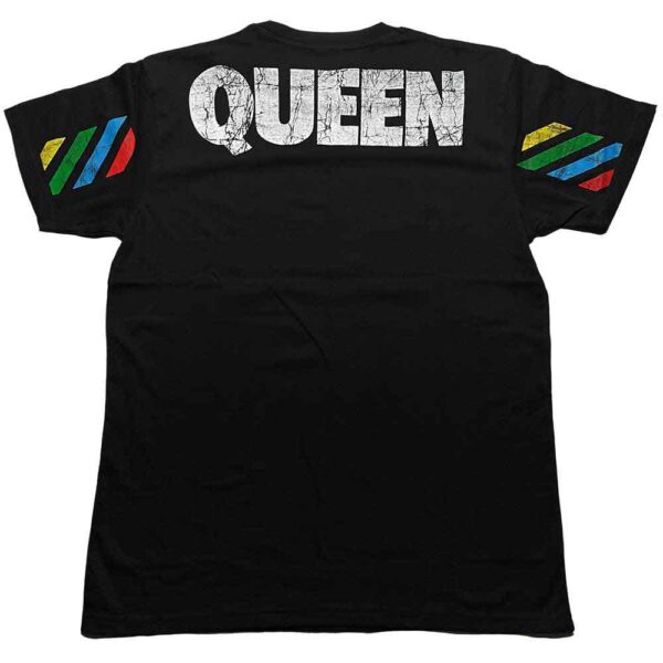 Queen Hot Space Tour '82 Back Print T-Shirt SIZE - XL - Image 2