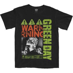 Green Day Warning T-Shirt SIZE - L