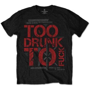 Dead Kennedys Too Drunk T-Shirt SIZE - 2XL