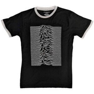 Joy Division Unknown Pleasures Back Print Ringer T-Shirt SIZE - 2XL