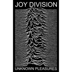 Joy Division Unknown Pleasures Textile Poster SIZE - n/a