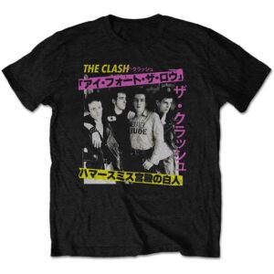 The Clash London Calling Japan Photo T-Shirt SIZE - 2XL