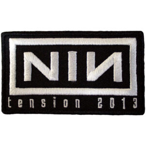 Nine Inch Nails Tension 2013 Patch SIZE - XL