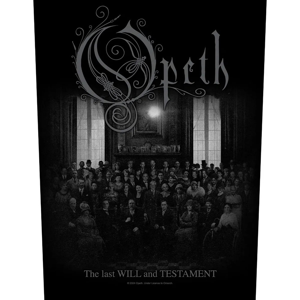 Opeth The Last Will And Testament Back Patch SIZE – N/A