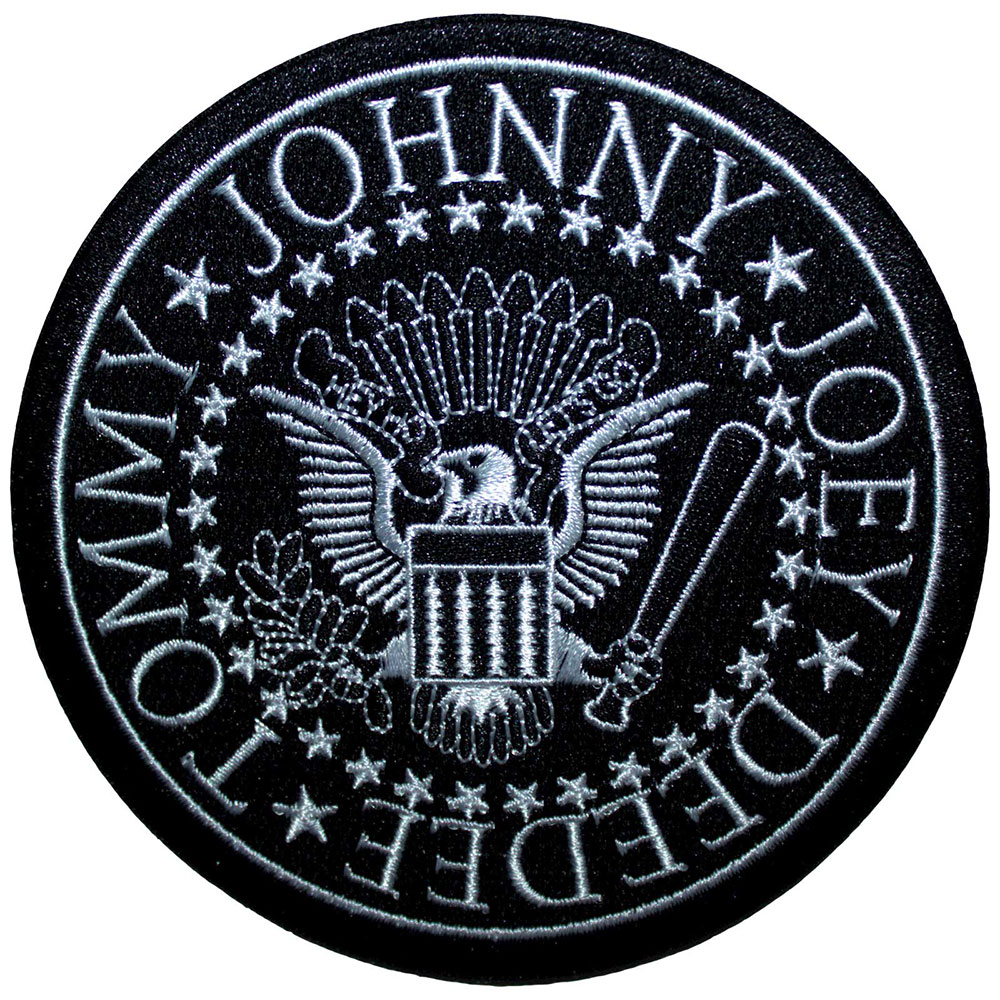 Ramones Presidential Seal Black Black Patch SIZE – n/a