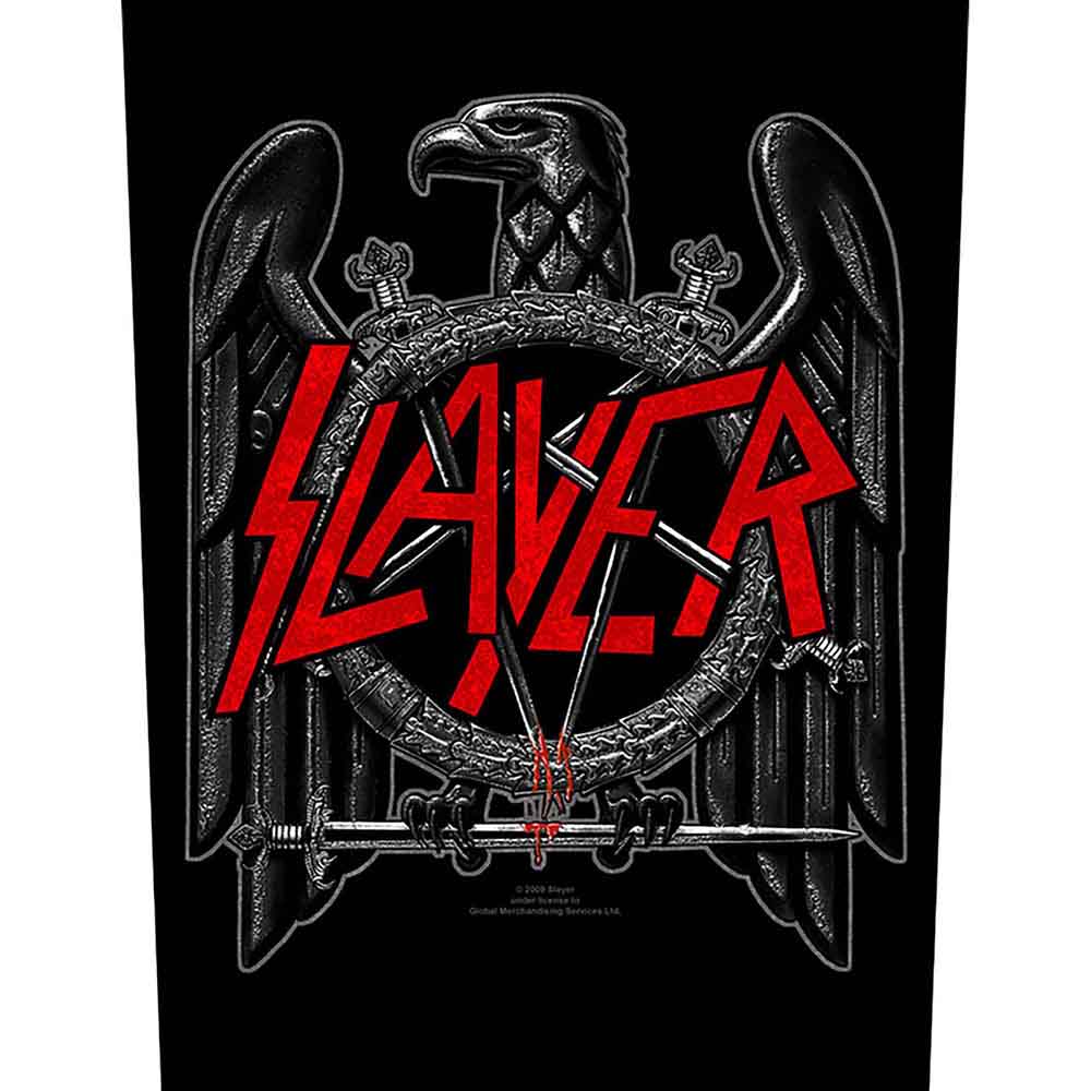 Slayer Black Eagle Back Patch SIZE – N/A