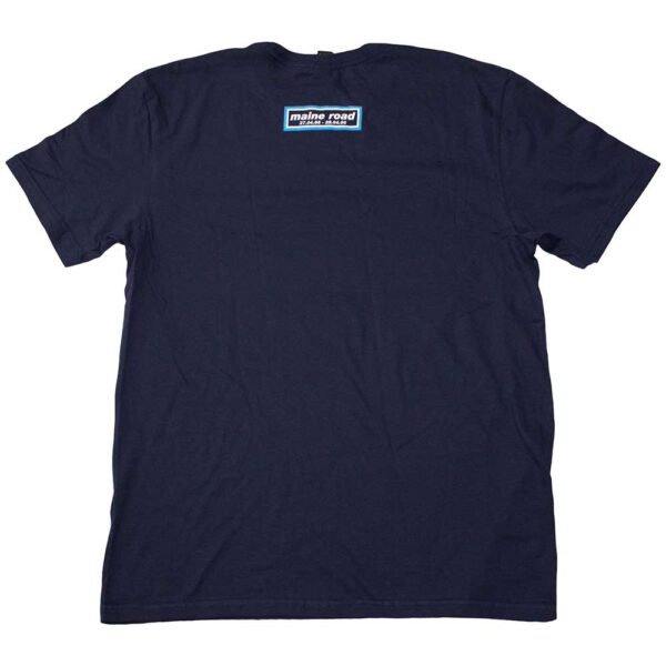 Oasis Maine Road Event Logo Navy Blue Back Print T-Shirt SIZE - S - Image 2