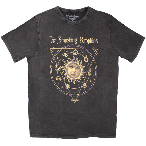The Smashing Pumpkins Celestial Sun Charcoal Grey T-Shirt SIZE - 2XL