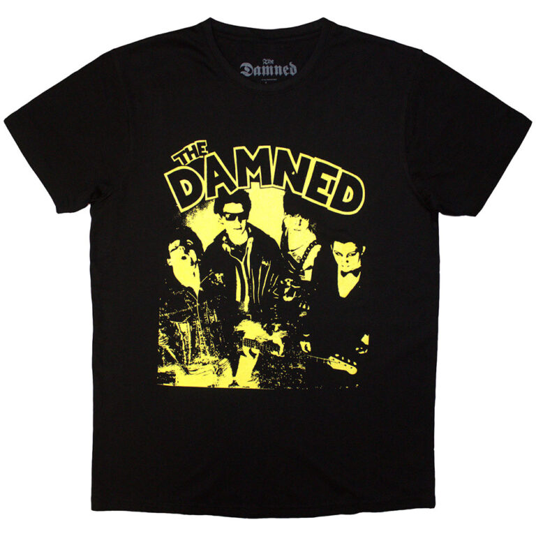 The Damned New Rose Vintage Black T-Shirt SIZE – 2XL