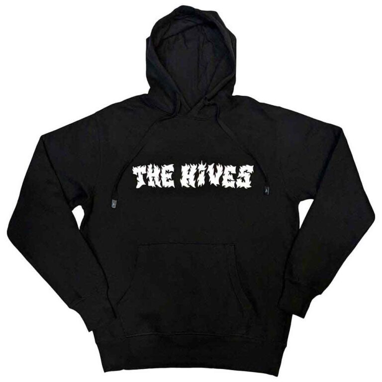 The Hives Flames Logo Black Pullover Hoodie SIZE – L