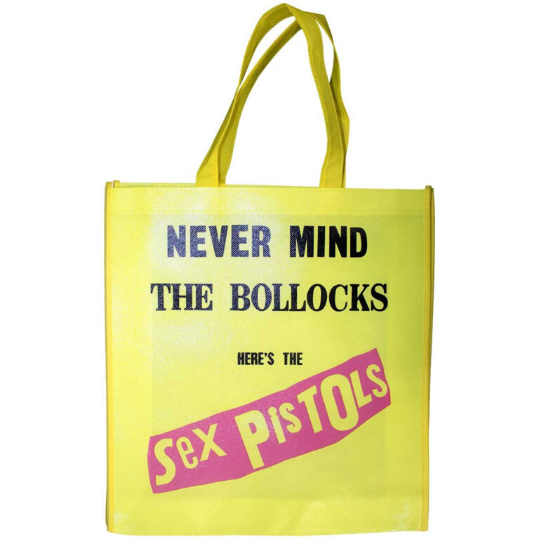 The Sex Pistols Eco Shopper: Never Mind The Bollocks Original Album (Yellow) (Back Print)