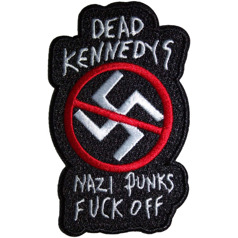 Dead Kennedys Nazi Punks Fuck Off Patch
