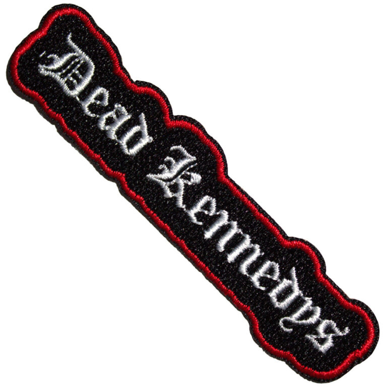 Dead Kennedys Text Logo Cut-Out Mini Patch