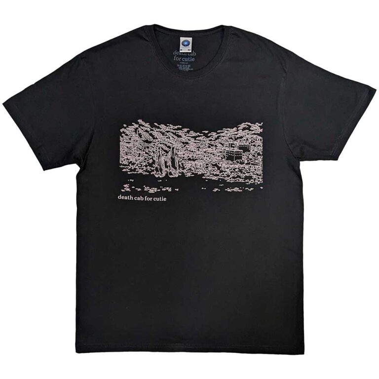 Death Cab for Cutie Acoustic Charcoal Grey T-Shirt SIZE – M