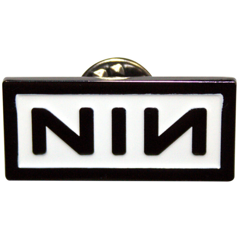 Nine Inch Nails Logo Pin Badge