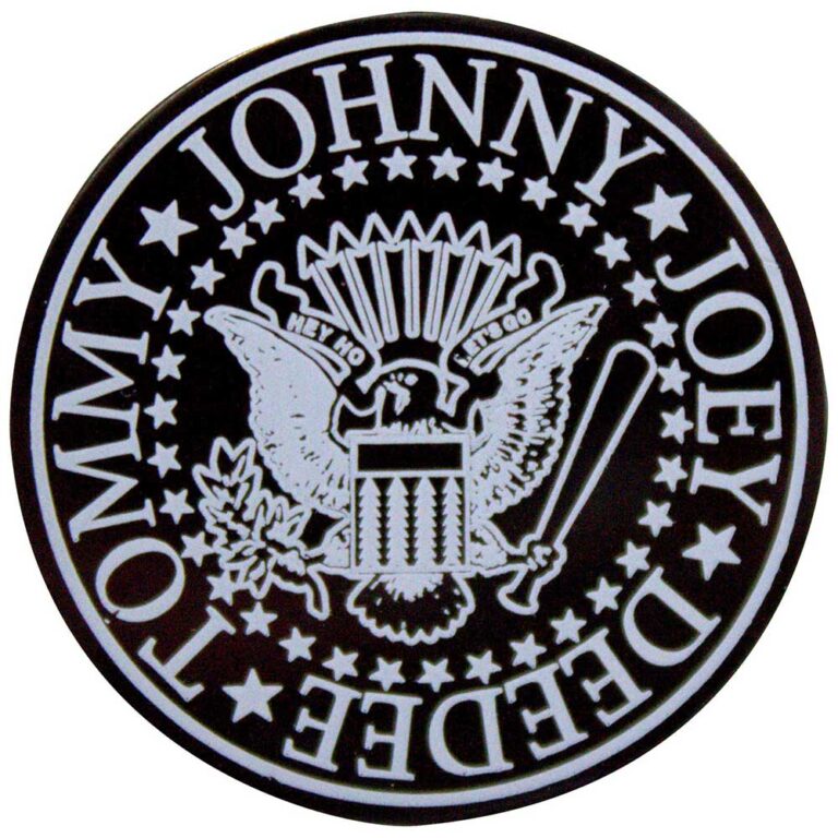 Ramones Presidential Seal Emblem Pin Badge