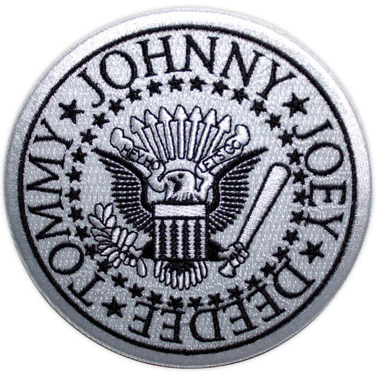 Ramones Presidential Seal White White Patch SIZE – n/a