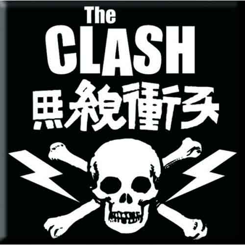 The Clash Skull & Crossbones Fridge Magnet