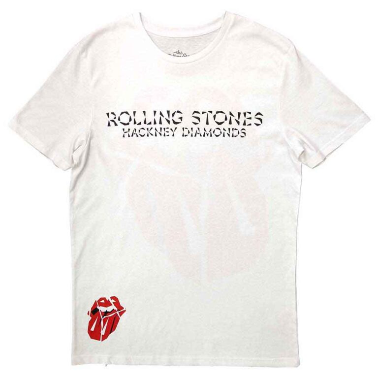 The Rolling Stones Hackney Diamonds Lick Back Print T-Shirt SIZE – 2XL