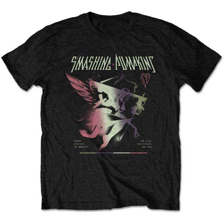 The Smashing Pumpkins Shiny Black T-Shirt SIZE – M