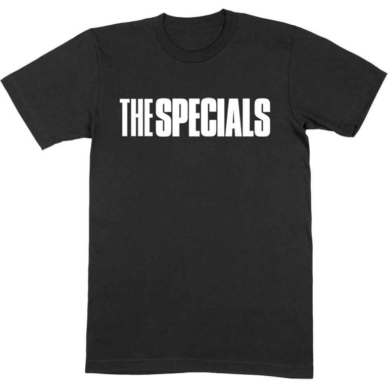 The Specials Solid Logo Black T-Shirt SIZE – XL