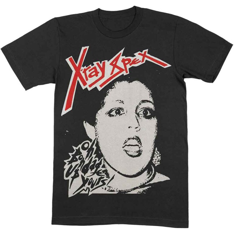 X-Ray Spex Oh Bondage Black T-Shirt SIZE – L