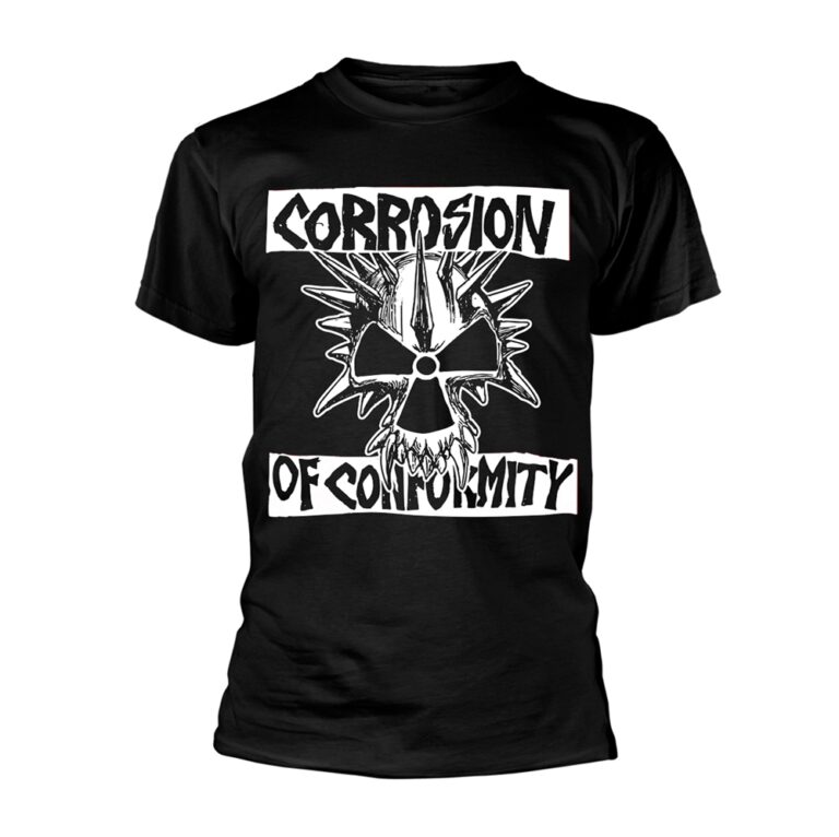Corrosion Of Conformity – Skull Logo 1 (black) T-Shirt SIZE – L