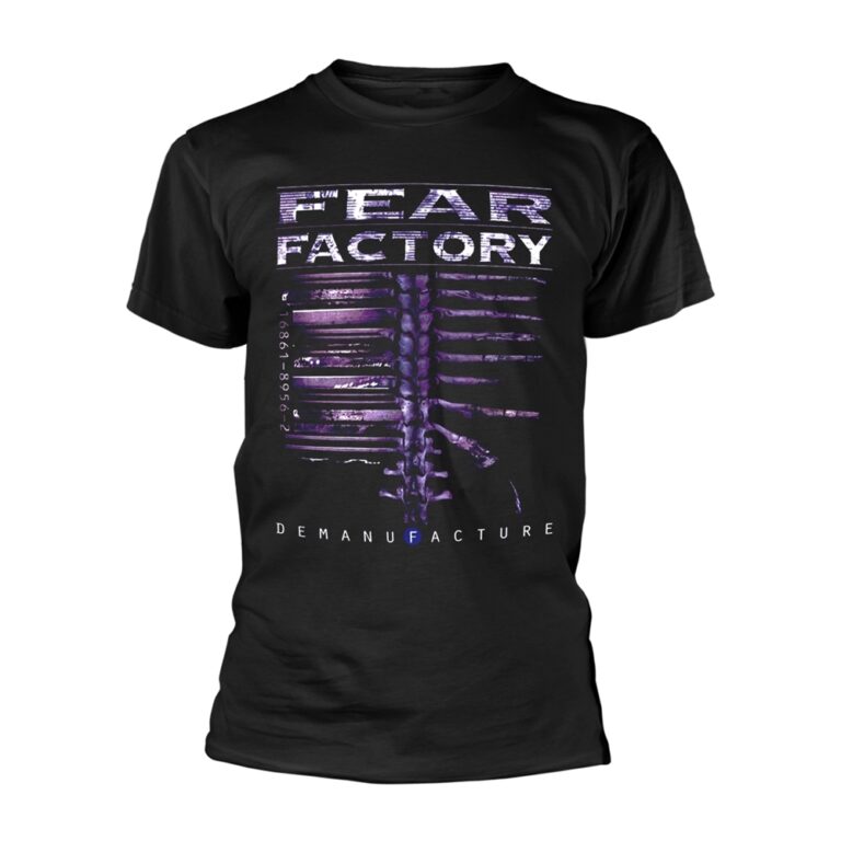Fear Factory – Demanufacture Front / Back Print T-Shirt SIZE – XL