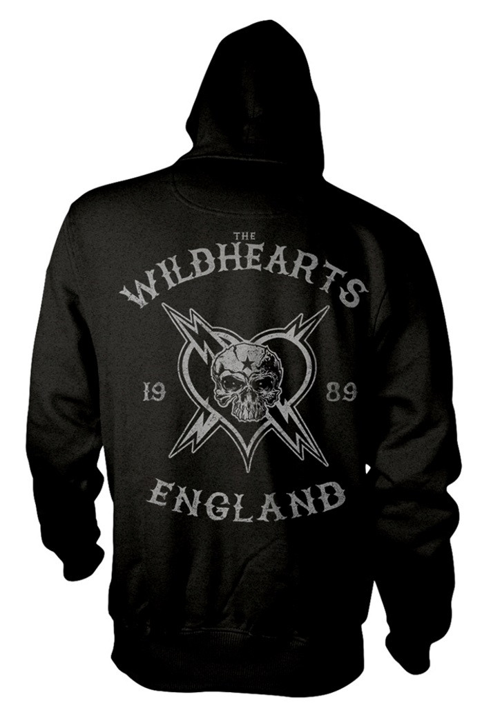 The Wildhearts England 1989 Zip Hoodie SIZE – S