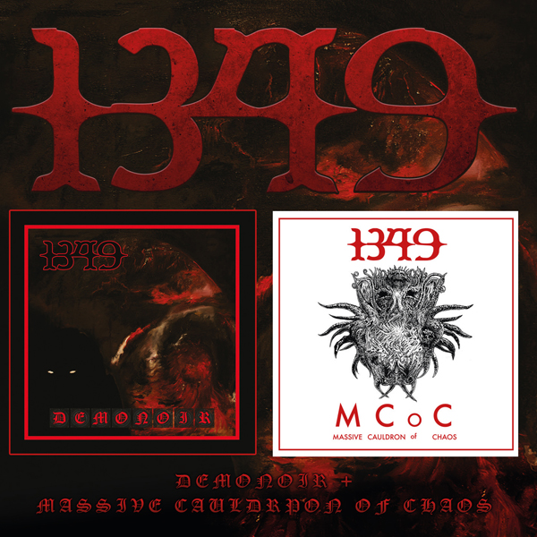 1349 – DEMONOIR / MASSIVE CAULDRON OF CHAOS (2CD) Compact Disc Double