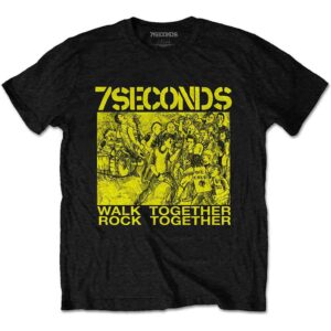 7 Seconds WTRT Black Back Print T-Shirt