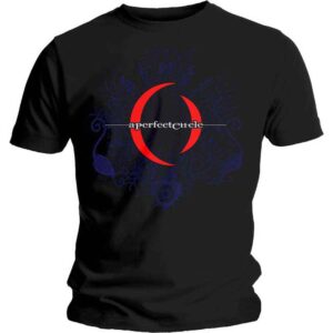A Perfect Circle Mandala Black T-Shirt
