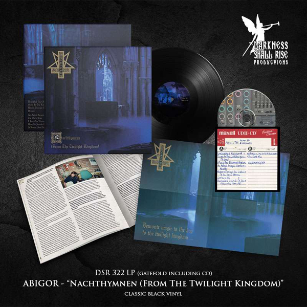 Abigor – NACHTHYMNEN (FROM THE TWILIGHT KINGDOM) (BLACK VINYL + CD) Vinyl LP