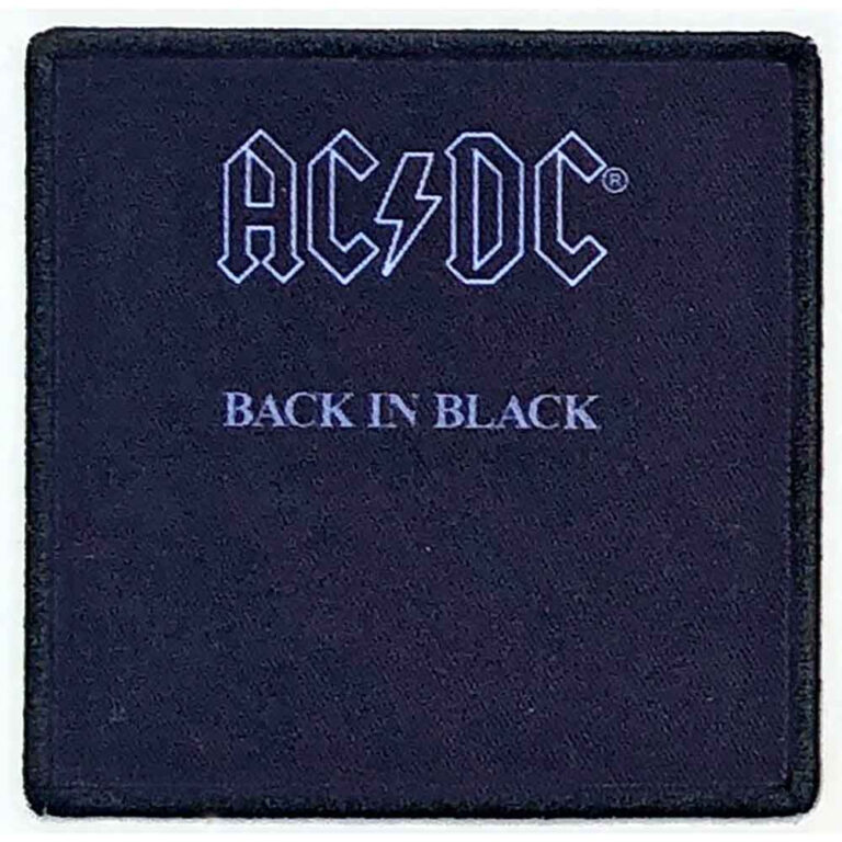 AC/DC Back In Black 2 Patch