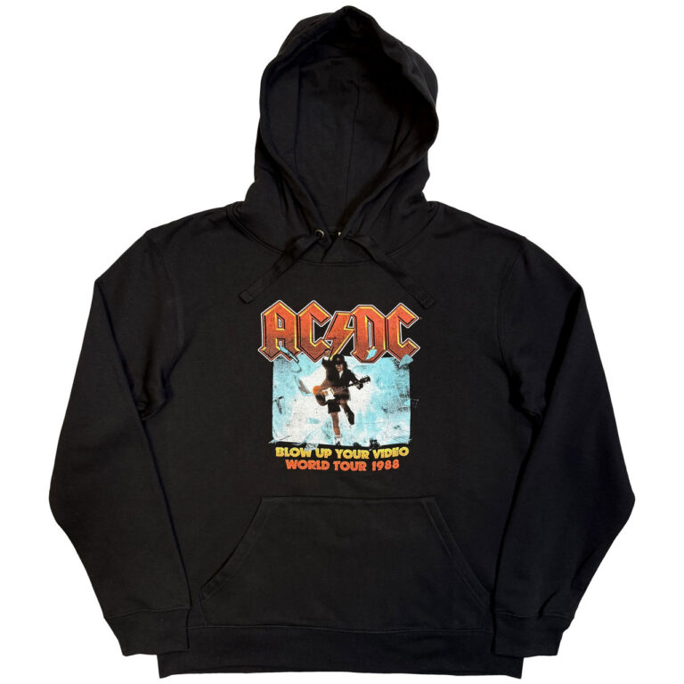 AC/DC Blow Up Your Video Black Pullover Hoodie
