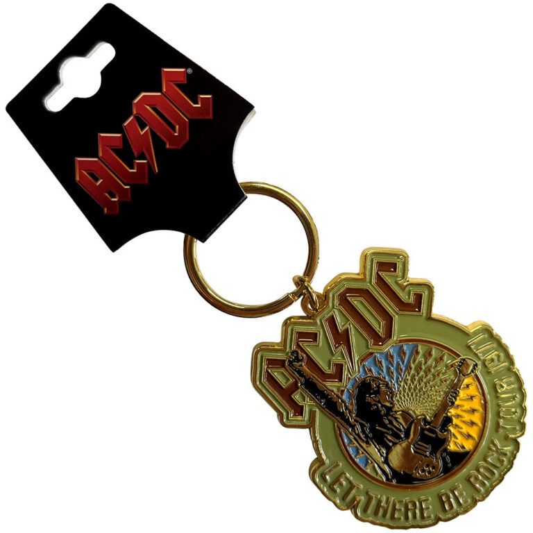 AC/DC Let There Be Rock Tour ’77 Keychain