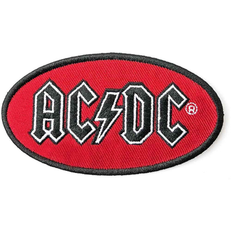 AC/DC Oval Logo Patch