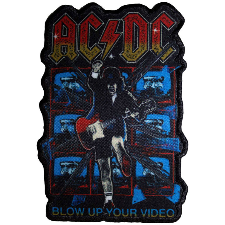 AC/DC Blow Up Your Video Cut-Out Patch