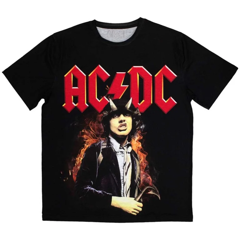 AC/DC Angus Highway To Hell Black T-Shirt