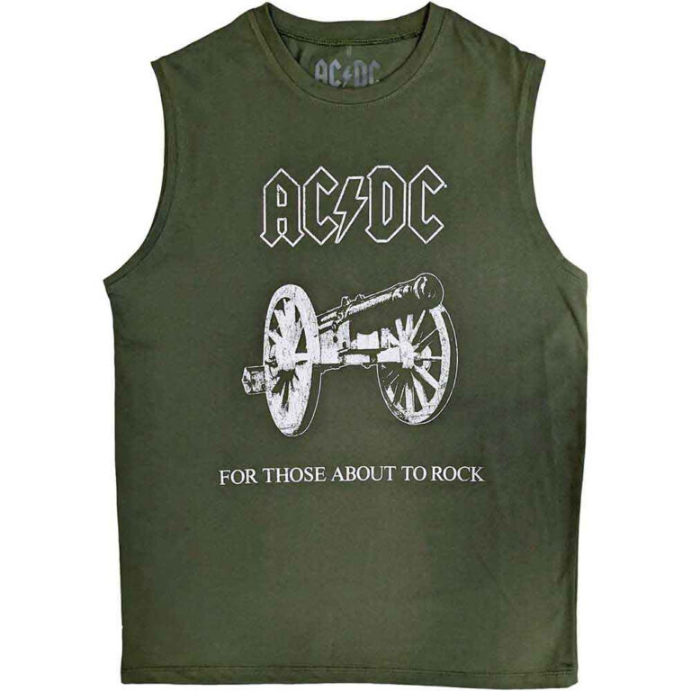 AC/DC About To Rock Green T-Shirt