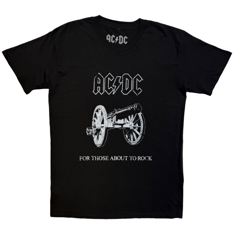 AC/DC About to Rock Black T-Shirt