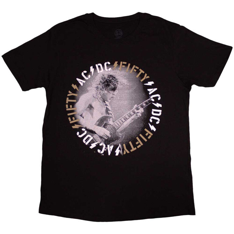 AC/DC Angus Live Black T-Shirt