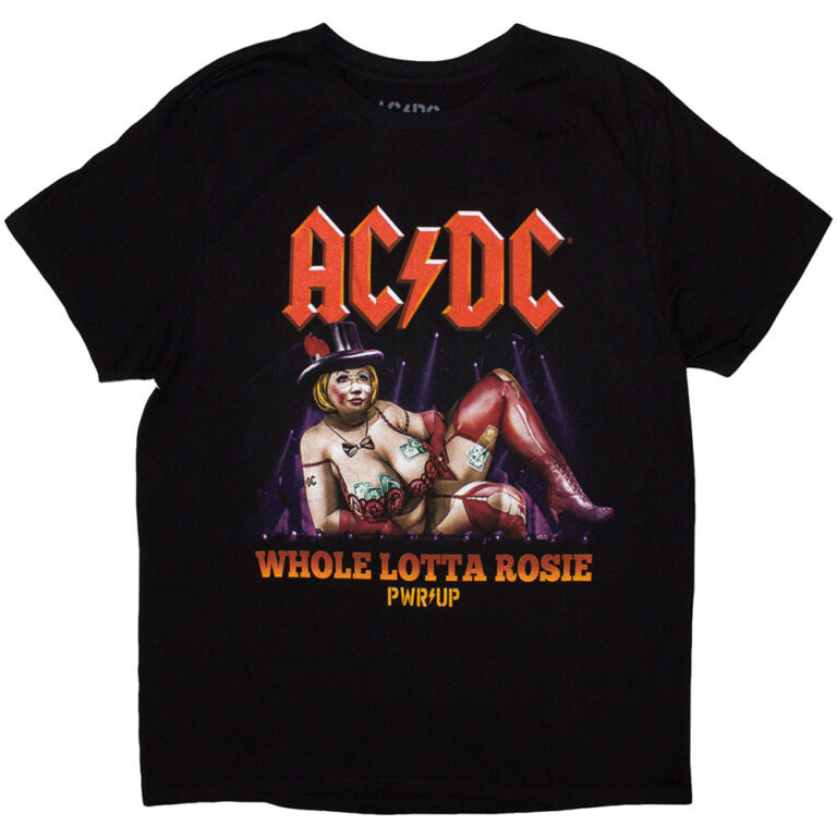 AC/DC Whole Lotta Germany PWR-UP EU Tour ’24 Black Back Print & Ex-Tour T-Shirt