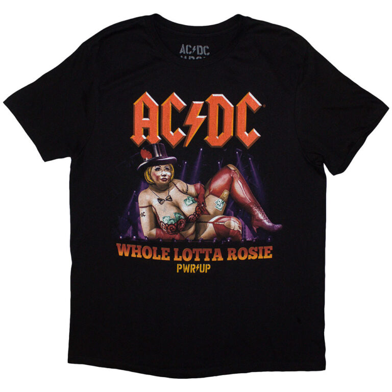 AC/DC Whole Lotta London PWR-UP EU Tour ’24 Black Back Print & Ex-Tour T-Shirt