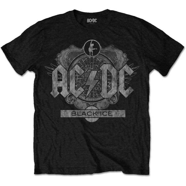 AC/DC Black Ice Black T-Shirt