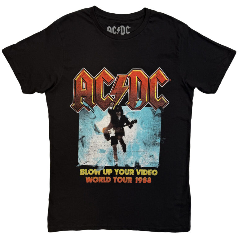 AC/DC Blow Up Your Video Black T-Shirt